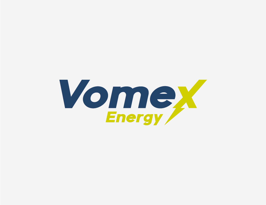 Vomex Energy Logo Design
