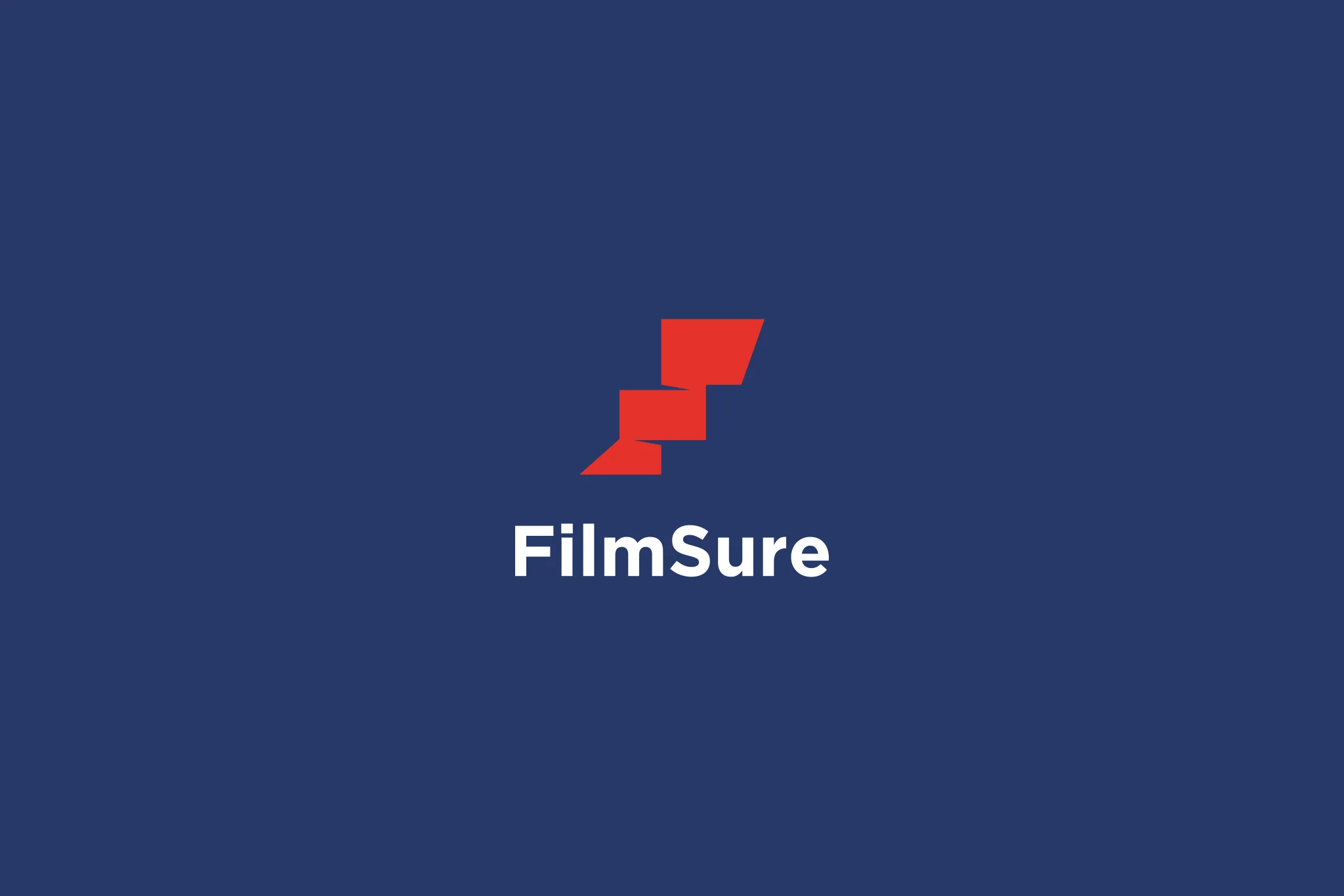 A logo for a film insurance company designed by one of the leading graphic design companies in South Africa, 2Colour Bean